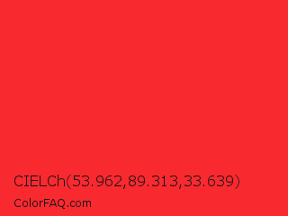 CIELCh 53.962,89.313,33.639 Color Image