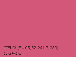 CIELCh 54.05,52.241,7.283 Color Image