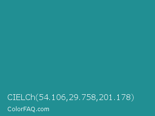 CIELCh 54.106,29.758,201.178 Color Image