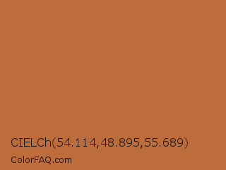 CIELCh 54.114,48.895,55.689 Color Image