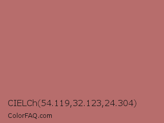 CIELCh 54.119,32.123,24.304 Color Image