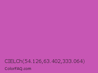 CIELCh 54.126,63.402,333.064 Color Image