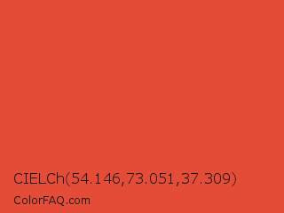 CIELCh 54.146,73.051,37.309 Color Image