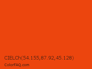 CIELCh 54.155,87.92,45.128 Color Image