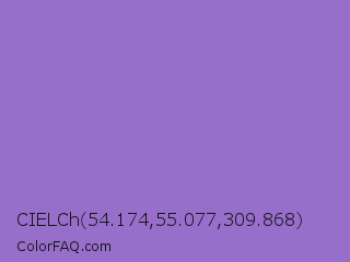 CIELCh 54.174,55.077,309.868 Color Image
