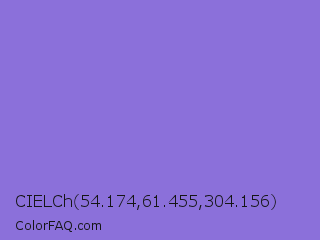 CIELCh 54.174,61.455,304.156 Color Image