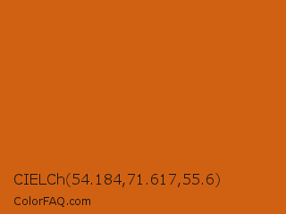 CIELCh 54.184,71.617,55.6 Color Image