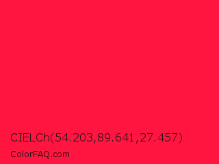 CIELCh 54.203,89.641,27.457 Color Image