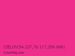 CIELCh 54.237,76.117,356.666 Color Image