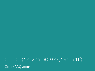 CIELCh 54.246,30.977,196.541 Color Image