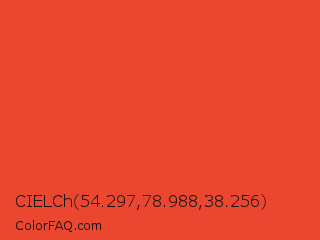 CIELCh 54.297,78.988,38.256 Color Image