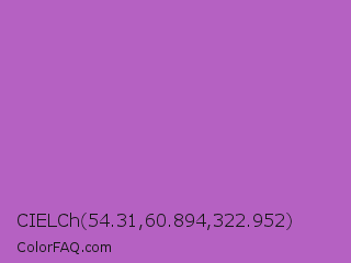 CIELCh 54.31,60.894,322.952 Color Image