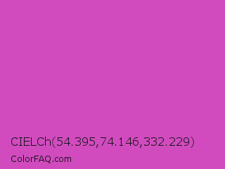 CIELCh 54.395,74.146,332.229 Color Image