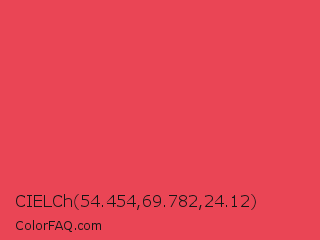 CIELCh 54.454,69.782,24.12 Color Image