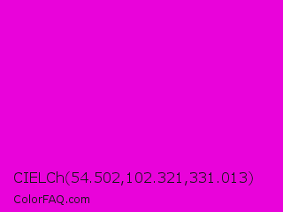 CIELCh 54.502,102.321,331.013 Color Image