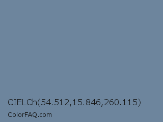 CIELCh 54.512,15.846,260.115 Color Image