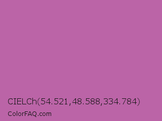 CIELCh 54.521,48.588,334.784 Color Image