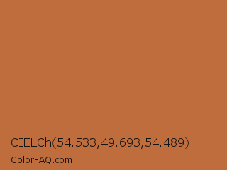 CIELCh 54.533,49.693,54.489 Color Image