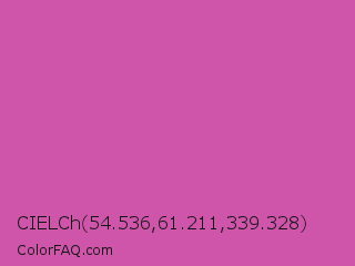 CIELCh 54.536,61.211,339.328 Color Image