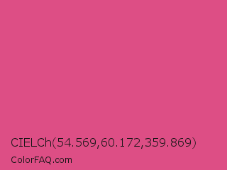 CIELCh 54.569,60.172,359.869 Color Image