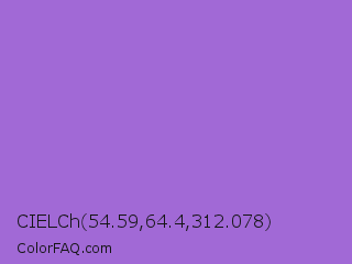 CIELCh 54.59,64.4,312.078 Color Image