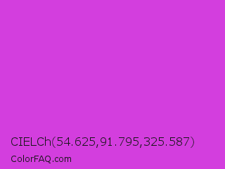 CIELCh 54.625,91.795,325.587 Color Image