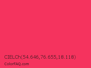 CIELCh 54.646,76.655,18.118 Color Image