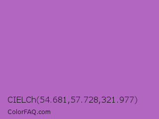 CIELCh 54.681,57.728,321.977 Color Image
