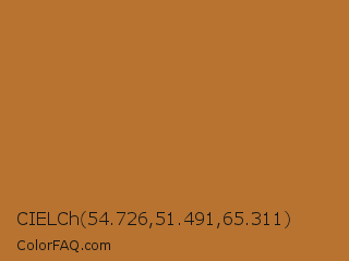 CIELCh 54.726,51.491,65.311 Color Image