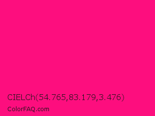 CIELCh 54.765,83.179,3.476 Color Image