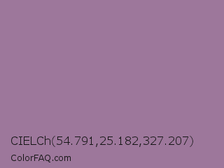 CIELCh 54.791,25.182,327.207 Color Image