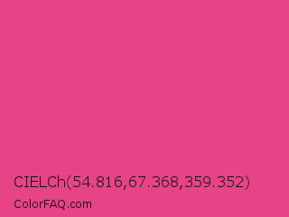 CIELCh 54.816,67.368,359.352 Color Image