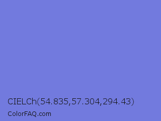 CIELCh 54.835,57.304,294.43 Color Image
