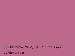 CIELCh 54.882,38.051,353.43 Color Image