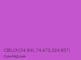CIELCh 54.941,74.673,324.857 Color Image