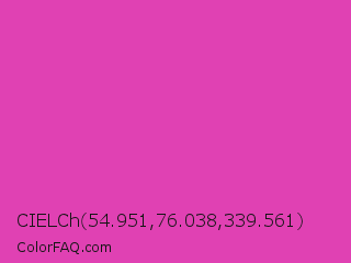 CIELCh 54.951,76.038,339.561 Color Image