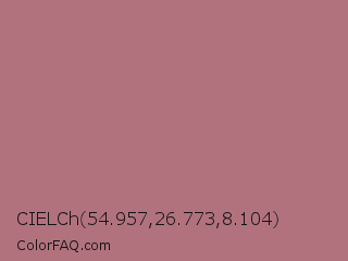 CIELCh 54.957,26.773,8.104 Color Image