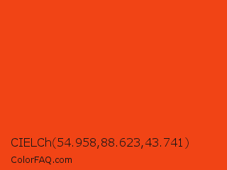 CIELCh 54.958,88.623,43.741 Color Image