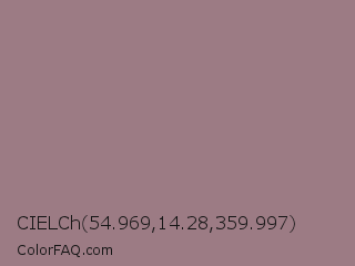 CIELCh 54.969,14.28,359.997 Color Image