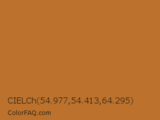 CIELCh 54.977,54.413,64.295 Color Image