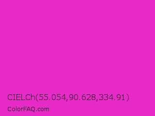 CIELCh 55.054,90.628,334.91 Color Image