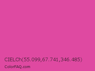 CIELCh 55.099,67.741,346.485 Color Image