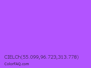 CIELCh 55.099,96.723,313.778 Color Image