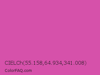 CIELCh 55.158,64.934,341.008 Color Image