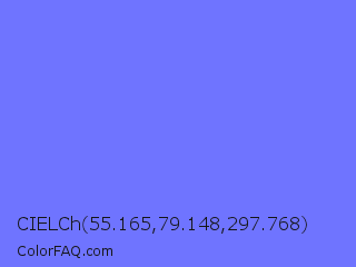 CIELCh 55.165,79.148,297.768 Color Image