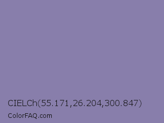 CIELCh 55.171,26.204,300.847 Color Image