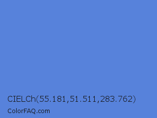 CIELCh 55.181,51.511,283.762 Color Image