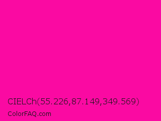CIELCh 55.226,87.149,349.569 Color Image