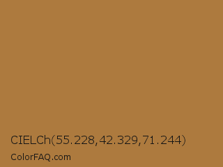 CIELCh 55.228,42.329,71.244 Color Image