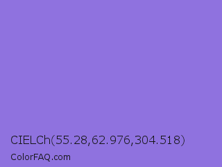 CIELCh 55.28,62.976,304.518 Color Image